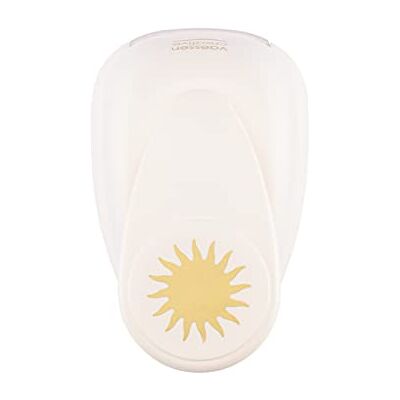 Creative papierperforator, maat XL, zon, voor doe-het-zelfprojecten, scrapbooking, kaarten maken en meer Creative papierperforator, maat XL, zon, voor doe-het-zelfprojecten, scrapbooking, kaarten maken en meer