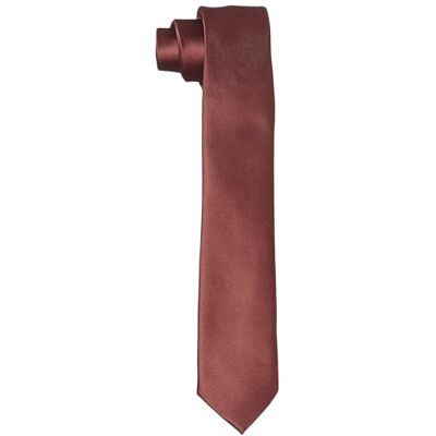 DonDon Handgemaakte stropdassen voor heren, zijdelook, 6 cm Eén maat DonDon Handgemaakte stropdassen voor heren, zijdelook, 6 cm Eén maat