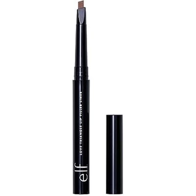 e.l.f. Love Triangle Lippenpotlood: 2-in-1 lippotlood, voor beeldhouwen en voller maken, langdurige intense kleur, diepbruine tint e.l.f. Love Triangle Lippenpotlood: 2-in-1 lippotlood, voor beeldhouwen en voller maken, langdurige intense kleur, diepbruine tint