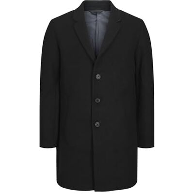 Jack & Jones Jjeharrison Wool Coat Sn Manteau en laine Homme (lot de 1) M Jack & Jones Jjeharrison Wool Coat Sn Manteau en laine Homme (lot de 1) M
