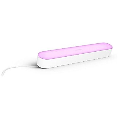 Philips Play White & Color Ambiance, basisset x 1, synthetisch, wit, werkt met Alexa, Google Assistant en Apple Homekit Philips Play White & Color Ambiance, basisset x 1, synthetisch, wit, werkt met Alexa, Google Assistant en Apple Homekit