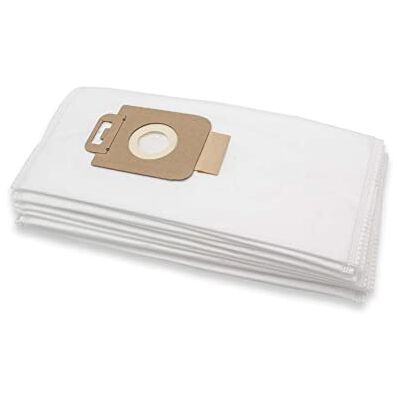 vhbw 10x sacs compatible avec Nilfisk Great Dane, King, King 410, King 420, King 430, King 500, King 510 aspirateur microfibres non tissées, blanc vhbw 10x sacs compatible avec Nilfisk Great Dane, King, King 410, King 420, King 430, King 500, King 510 aspirateur microfibres non tissées, blanc