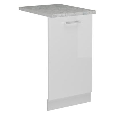 Vicco Front "R-Line", wit hoogglans, 45 cm Voor volledig geïntegreerde vaatwasser van 45 cm · werkblad incl. · Geschikt voor de keukengevel · Vrij combineerbaar Vicco Front "R-Line", wit hoogglans, 45 cm Voor volledig geïntegreerde vaatwasser van 45 cm · werkblad incl. · Geschikt voor de keukengevel · Vrij combineerbaar