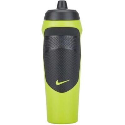 Nike Hypersport Uniseks drinkfles voor volwassenen, atoomgroen/zwart/atoomgroen, 600 ml Nike Hypersport Uniseks drinkfles voor volwassenen, atoomgroen/zwart/atoomgroen, 600 ml