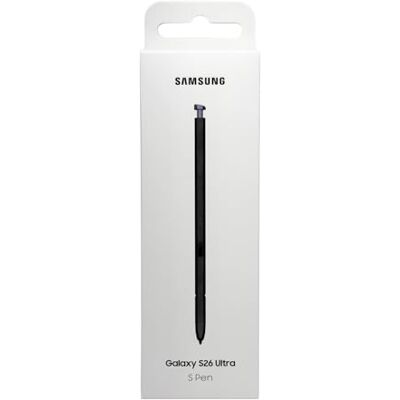 Samsung Officiële Galaxy S Pen voor Galaxy S26 Ultra om te maken, tekenen, bewerken, schrijven, zachte bediening, IP68-classificatie, luchtbesturing voor gepersonaliseerde acties (paars) Samsung Officiële Galaxy S Pen voor Galaxy S26 Ultra om te maken, tekenen, bewerken, schrijven, zachte bediening, IP68-classificatie, luchtbesturing voor gepersonaliseerde acties (paars)