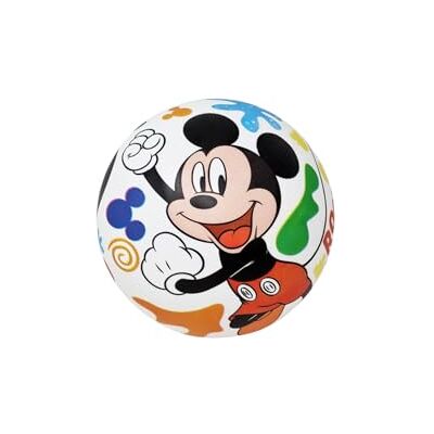 Disney Mickey Mouse Mickey Mouse biobal voor handbal, zee, strand, tuin, 17 cm Disney Mickey Mouse Mickey Mouse biobal voor handbal, zee, strand, tuin, 17 cm