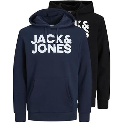 Jack & Jones capuchontrui met logo L Jack & Jones capuchontrui met logo L