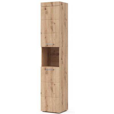 Vicco Badkamermeubel "Luna", Wotan eik, 37 x 190 cm Vicco Badkamermeubel "Luna", Wotan eik, 37 x 190 cm