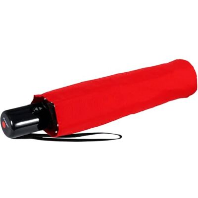 Knirps Slim Duomatic zakparaplu, Rood, Zakparaplu met automatisch openen en sluiten Knirps Slim Duomatic zakparaplu, Rood, Zakparaplu met automatisch openen en sluiten