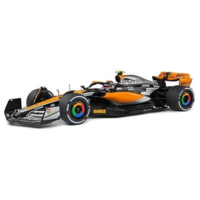 Solido 1:18 MCLAREN MCL60 L.Norris Great Britain GP 2023, meerkleurig Solido 1:18 MCLAREN MCL60 L.Norris Great Britain GP 2023, meerkleurig