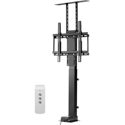 VEVOR Gemotoriseerde tv-hefbeugel, belastbaar tot 60 kg, elektrische verticale montagebeugel met afstandsbediening, voor tv's van 81,3 tot 139,7 cm (niet in de kast)/81,3 tot 127 cm VEVOR Gemotoriseerde tv-hefbeugel, belastbaar tot 60 kg, elektrische verticale montagebeugel met afstandsbediening, voor tv's van 81,3 tot 139,7 cm (niet in de kast)/81,3 tot 127 cm