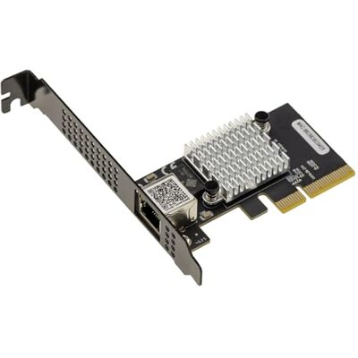 KALEA-INFORMATIQUE PCIe x4 Gen 4.0 10 Gigabit Ethernet-netwerkkaart compatibel met 1G 2.5G 5G 10G RJ45-stekker en CHIPSET REALTEK RTL8127 achterwaarts compatibel met Gen 3.0 KALEA-INFORMATIQUE PCIe x4 Gen 4.0 10 Gigabit Ethernet-netwerkkaart compatibel met 1G 2.5G 5G 10G RJ45-stekker en CHIPSET REALTEK RTL8127 achterwaarts compatibel met Gen 3.0