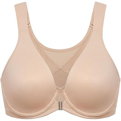 DELIMIRA Damesbeha, sluiting voor, diepe houding, met beugel, grote maat Avec Armature, Grande Taille, Decollete Plongeant, Non Rembourré 105D DELIMIRA Damesbeha, sluiting voor, diepe houding, met beugel, grote maat Avec Armature, Grande Taille, Decollete Plongeant, Non Rembourré 105D