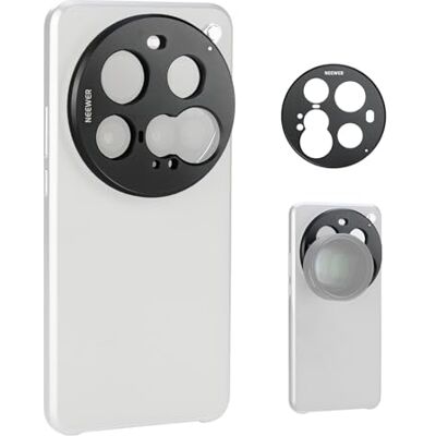 NEEWER PA111 Ultra 15 lensachterwand van aluminiumlegering met 17 mm schroefdraad voor hoofd- en telelenzen, compatibel met Xiaomi 15 Ultra, zwart NEEWER PA111 Ultra 15 lensachterwand van aluminiumlegering met 17 mm schroefdraad voor hoofd- en telelenzen, compatibel met Xiaomi 15 Ultra, zwart