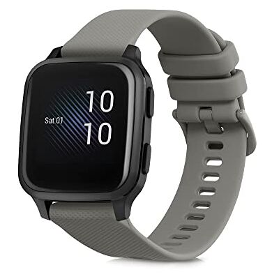 kwmobile Armband compatibel met Garmin Venu Sq Music/Sq fitnesstracker reservearmband van TPU en siliconen grijs kwmobile Armband compatibel met Garmin Venu Sq Music/Sq fitnesstracker reservearmband van TPU en siliconen grijs