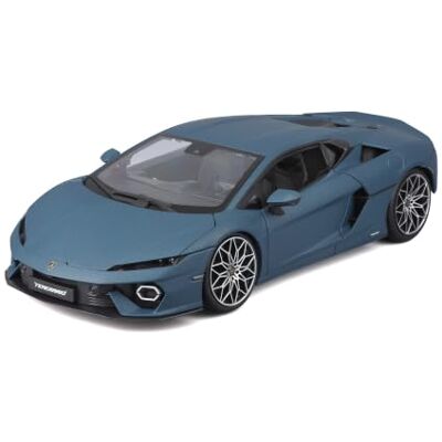 Bburago Lamborghini Temerario, voiture miniaturisée à l'échelle 1:18, bleue, à partir de 3 ans Bburago Lamborghini Temerario, voiture miniaturisée à l'échelle 1:18, bleue, à partir de 3 ans