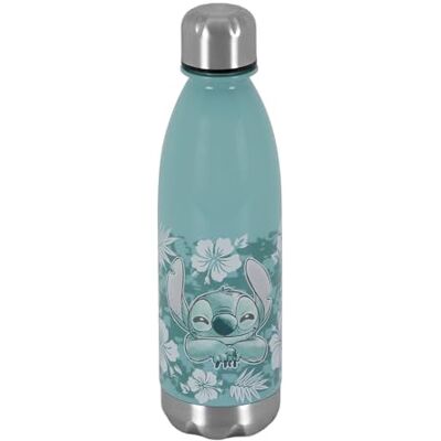 Disney Lilo and Stitch Aloha fles, blauw, 7 x 27 cm, blauw, één maat, Aloha-fles Disney Lilo and Stitch Aloha fles, blauw, 7 x 27 cm, blauw, één maat, Aloha-fles