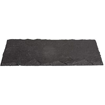 Rayher 46395000 leistenen plaat langwerpig om te beschrijven en te knutselen, van natuursteen voor kaarsen en feestelijke tafeldecoratie 11 x 30 cm, zwart Rayher 46395000 leistenen plaat langwerpig om te beschrijven en te knutselen, van natuursteen voor kaarsen en feestelijke tafeldecoratie 11 x 30 cm, zwart