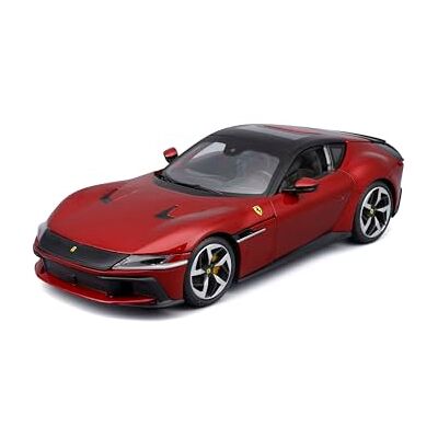 Bburago Ferrari 12 cilinders R&P, miniatuur 1:25, gedetailleerde replica met kap en deuren om te openen, Ferrari-licentie, aanbevolen leeftijd 3 jaar Bburago Ferrari 12 cilinders R&P, miniatuur 1:25, gedetailleerde replica met kap en deuren om te openen, Ferrari-licentie, aanbevolen leeftijd 3 jaar