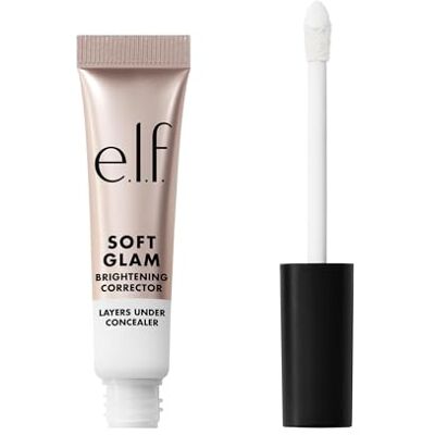 e.l.f. zachte glam concealer, helpt donkere kringen en pigmentfouten te verminderen, hydraterend, natuurlijke afwerking, veganistisch en dierproefvrij, wit e.l.f. zachte glam concealer, helpt donkere kringen en pigmentfouten te verminderen, hydraterend, natuurlijke afwerking, veganistisch en dierproefvrij, wit