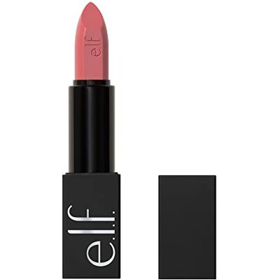 e.l.f. .l.f. O Face satijnen lippenstift: Ultra gepigmenteerd, langdurige en voedende romige formule verrijkt met jojoba-olie, veganistisch en dierproefvrij gecertificeerd, kleur Effortless. e.l.f. .l.f. O Face satijnen lippenstift: Ultra gepigmenteerd, langdurige en voedende romige formule verrijkt met jojoba-olie, veganistisch en dierproefvrij gecertificeerd, kleur Effortless.