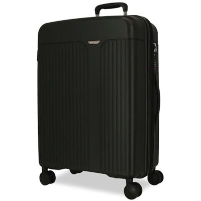 MOVOM Grote zwarte koffer, 53 x 78 x 31 cm, stijf, 4,58 kg, TSA-sluiting, polypropyleen, 4,58 kg, 108 stuks, zwart, Talla única, grote koffer MOVOM Grote zwarte koffer, 53 x 78 x 31 cm, stijf, 4,58 kg, TSA-sluiting, polypropyleen, 4,58 kg, 108 stuks, zwart, Talla única, grote koffer