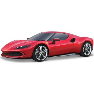 Bburago Ferrari 296 GTB R & P Realistisch schaalmodel op schaal 1:43, officiële Ferrari-licentie, aanbevolen leeftijd: 3 jaar en ouder Bburago Ferrari 296 GTB R & P Realistisch schaalmodel op schaal 1:43, officiële Ferrari-licentie, aanbevolen leeftijd: 3 jaar en ouder