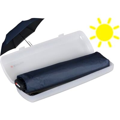 Knirps Ultra US.050 Slim Manual zakparaplu ultralicht en plat, stormvast, winddicht, 21 cm Knirps Ultra US.050 Slim Manual zakparaplu ultralicht en plat, stormvast, winddicht, 21 cm