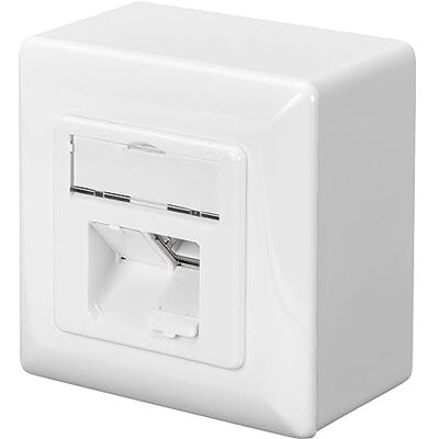 Digitus LSA Cat-6-2 RJ45 Aansluitstopcontact Opbouw of inbouwstopcontact Horizontale voeding Ontwerp mogelijk 1 Gbps Afgeschermd PoE compatibel Wit RAL9003 Digitus LSA Cat-6-2 RJ45 Aansluitstopcontact Opbouw of inbouwstopcontact Horizontale voeding Ontwerp mogelijk 1 Gbps Afgeschermd PoE compatibel Wit RAL9003