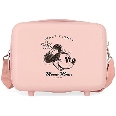 Disney Minnie You are Magic etui, aanpasbaar, nude, 29 x 21 x 15 cm, stijf, ABS, 9,14 l, 0,8 kg, Are Magic Nude, Talla única, toilettas, Are Magic Nude, Toilettas Disney Minnie You are Magic etui, aanpasbaar, nude, 29 x 21 x 15 cm, stijf, ABS, 9,14 l, 0,8 kg, Are Magic Nude, Talla única, toilettas, Are Magic Nude, Toilettas