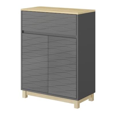 Vicco Middenkast "Livia", antraciet, 60 x 80 cm Vicco Middenkast "Livia", antraciet, 60 x 80 cm