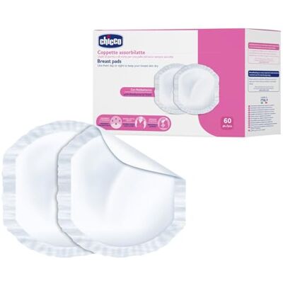 Chicco Antibacteriële Stilleinlagen NaturalFeeling, 60 Stuk Chicco Antibacteriële Stilleinlagen NaturalFeeling, 60 Stuk