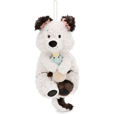 NICI 62167 Warmwaterkruik met hond met eend, 350 ml, 30 cm, wit, pluche verwarmd vanaf 10 maanden, pluche warmwaterkruik voor kinderen en volwassenen NICI 62167 Warmwaterkruik met hond met eend, 350 ml, 30 cm, wit, pluche verwarmd vanaf 10 maanden, pluche warmwaterkruik voor kinderen en volwassenen