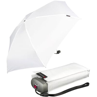 Knirps Reiszakparaplu, Wit., Modern en compact Knirps Reiszakparaplu, Wit., Modern en compact