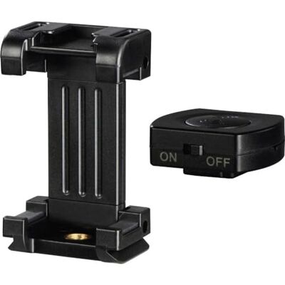 Hama Pro II smartphonehouder 9,5 cm met Bluetooth afstandsbediening BRS2 4633 zwart Hama Pro II smartphonehouder 9,5 cm met Bluetooth afstandsbediening BRS2 4633 zwart