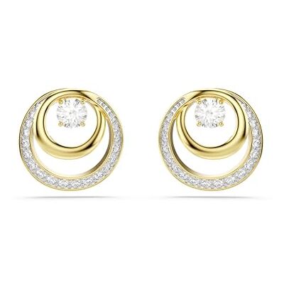 Swarovski Hyperbola Collection, ronde taille, wit, verguld Swarovski Hyperbola Collection, ronde taille, wit, verguld
