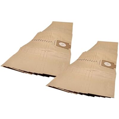vhbw Lot de 20 sacs d'aspirateur compatibles avec les aspirateurs Columbus Apollo En papier, couleur sable vhbw Lot de 20 sacs d'aspirateur compatibles avec les aspirateurs Columbus Apollo En papier, couleur sable