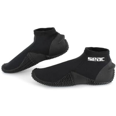 SEAC Tropic 2,5 mm neopreen voeten met harde zool en hielbescherming SEAC Tropic 2,5 mm neopreen voeten met harde zool en hielbescherming