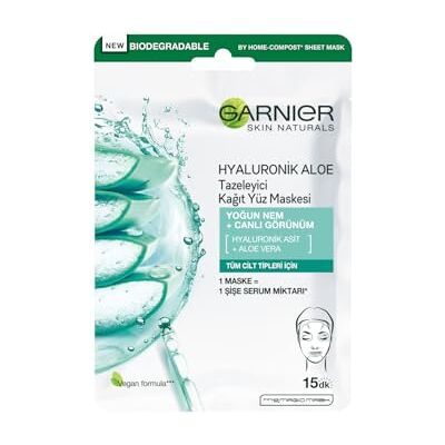 Garnier Reno Vulling EE T.Mask HYAL ALOE SA32G Garnier Reno Vulling EE T.Mask HYAL ALOE SA32G