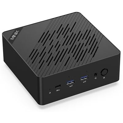 MINIX Elite ER936-AI Mini PC, AMD Ryzen AI 9 365 (10-Core), 32 GB DDR5-5600 MHz, 1 TB PCIe 4.0 SSD, Radeon 880M, 73 TOPS AI, 4 × 8K @ 60 Hz, WiFi 6E, voor games, contentcreatie, MINIX Elite ER936-AI Mini PC, AMD Ryzen AI 9 365 (10-Core), 32 GB DDR5-5600 MHz, 1 TB PCIe 4.0 SSD, Radeon 880M, 73 TOPS AI, 4 × 8K @ 60 Hz, WiFi 6E, voor games, contentcreatie,