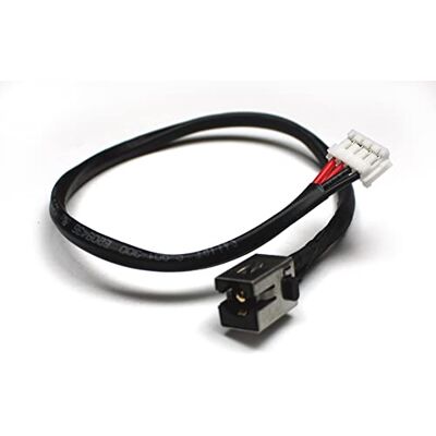 Power4Laptops Vervangende jack voor notebook met kabel geschikt voor Toshiba Satellite C855-127 Power4Laptops Vervangende jack voor notebook met kabel geschikt voor Toshiba Satellite C855-127
