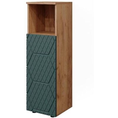 Vicco Midisch kast "Irma", groen/goud sterkte eiken, 30 x 95 cm, voor het opbergen van badkameraccessoires en compatibel met Irma Vicco Midisch kast "Irma", groen/goud sterkte eiken, 30 x 95 cm, voor het opbergen van badkameraccessoires en compatibel met Irma