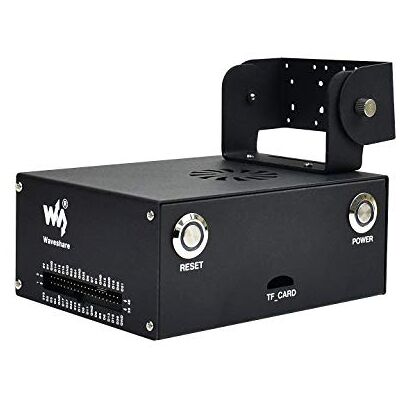 Waveshare Metal Case Type C voor Jetson Nano Developer Kit en B01 versie, met camerahouder die koelventilator ondersteunt Waveshare Metal Case Type C voor Jetson Nano Developer Kit en B01 versie, met camerahouder die koelventilator ondersteunt