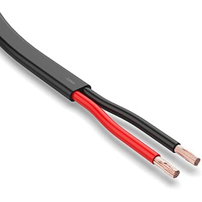 AUPROTEC FLRYY Platte kabel voor auto, 2 x 1,0 mm² 5 m Platte voertuigkabel Verschillende toepassingen 2-polige kabel voor aanhanger AUPROTEC FLRYY Platte kabel voor auto, 2 x 1,0 mm² 5 m Platte voertuigkabel Verschillende toepassingen 2-polige kabel voor aanhanger