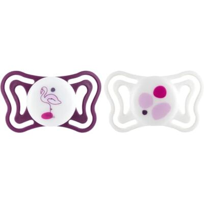 Chicco PhysioForma Light Lot de 2 tétines en silicone pour fille de 2 à 6 mois, légères et respirantes, forme ergonomique, soutiennent le bon développement bucco-dentaire, rose Chicco PhysioForma Light Lot de 2 tétines en silicone pour fille de 2 à 6 mois, légères et respirantes, forme ergonomique, soutiennent le bon développement bucco-dentaire, rose