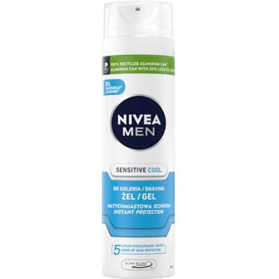NIVEA Men Sensitive scheergel, 200 ml NIVEA Men Sensitive scheergel, 200 ml