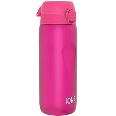 Ion8 Drinkfles, 750 ml, lekvrij, sport, gemakkelijk te openen, veilige vergrendeling, vaatwasserbestendig, draaggreep, klapdeksel, BPA-vrij, profielhandvat, roze Ion8 Drinkfles, 750 ml, lekvrij, sport, gemakkelijk te openen, veilige vergrendeling, vaatwasserbestendig, draaggreep, klapdeksel, BPA-vrij, profielhandvat, roze