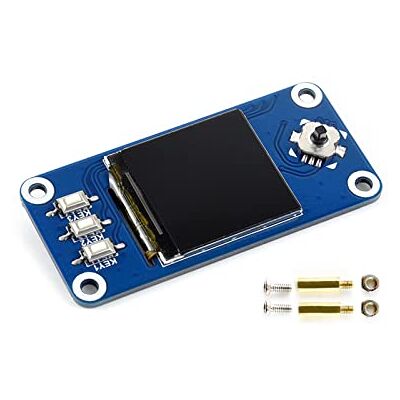 Waveshare 1,3 inch lcd-display voor Raspberry Pi 4B/3B+/3B/2B/Zero W WH, 65K kleuren RGB IPS-display, SPI-interface, met 1 joystick, 3 drukknoppen Waveshare 1,3 inch lcd-display voor Raspberry Pi 4B/3B+/3B/2B/Zero W WH, 65K kleuren RGB IPS-display, SPI-interface, met 1 joystick, 3 drukknoppen