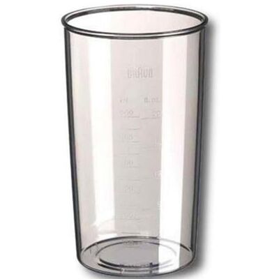 Braun Bol hachoir transparent haut 500ml nu (sans couvercle) Braun Bol hachoir transparent haut 500ml nu (sans couvercle)