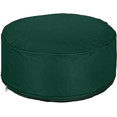 Relaxdays Opblaasbare kruk voor tuin, balkon, camping, zitzak, rond, 26 x 56 cm (h x d), groen Relaxdays Opblaasbare kruk voor tuin, balkon, camping, zitzak, rond, 26 x 56 cm (h x d), groen